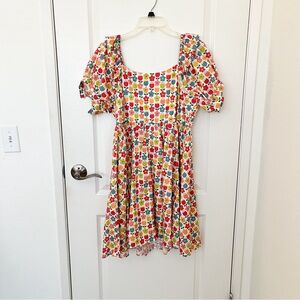 Unique Vintage Smak Parlour Multicolor Floral Dress